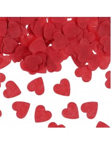Confetis Corações Vermelhos